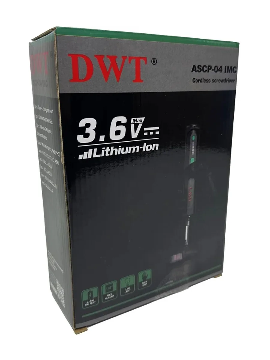 Аккумуляторная отвертка DWT ASCP-04 IMC — фото 9 из 9