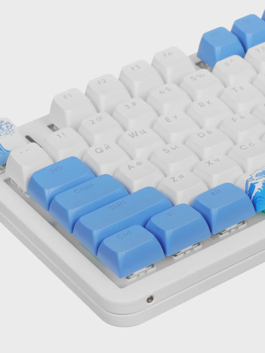 Клавиатура Red Square Alumix TKL Aquarius v2, USB Type-A, белый — фото 6 из 11