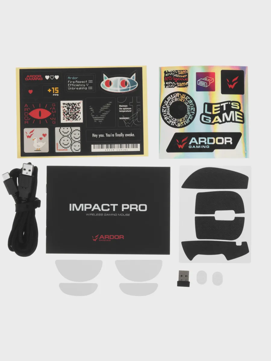 Мышь беспроводная/проводная ARDOR GAMING Impact PRO — фото 8 из 10