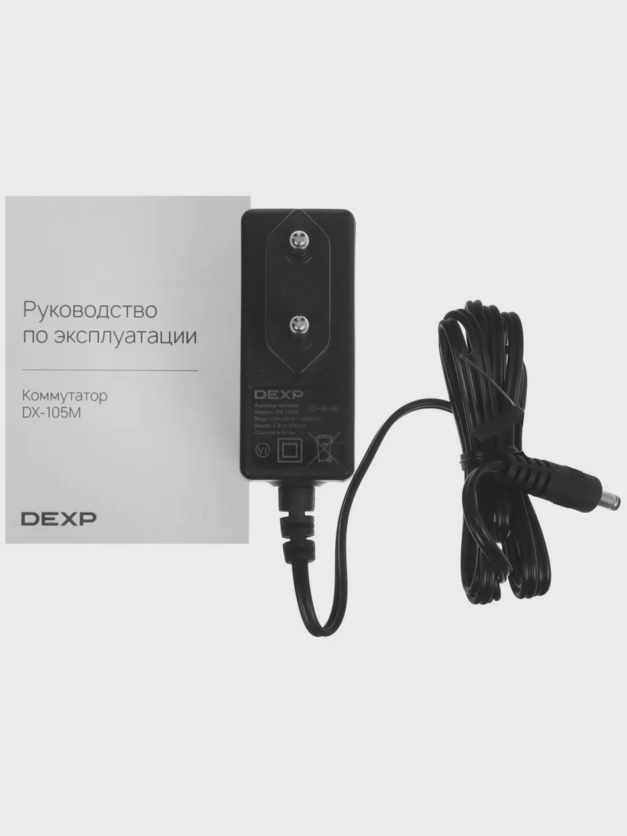 Коммутатор DEXP DX-105M 5 x RJ-45х10/100 Мбит/сек — фото 8 из 10