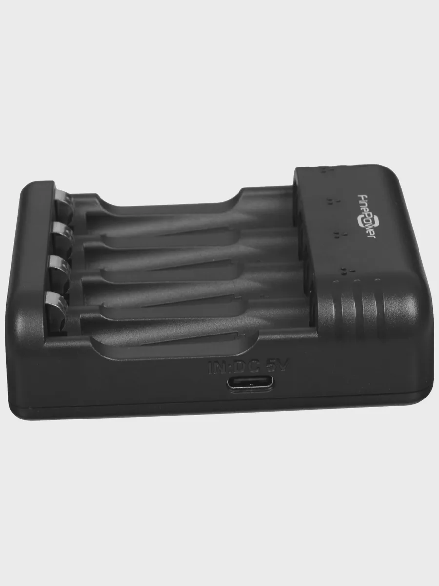 Зарядное устройство FinePower NE4 + 4 x AA 2600 мА*ч — фото 3 из 7