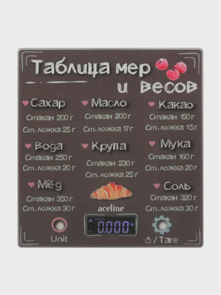 Фото товара Кухонные весы Aceline GM-30 до 10 кг