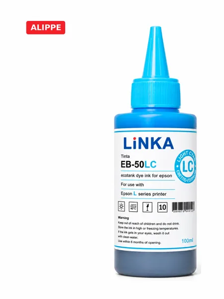 Фото товара Краска для принтера Голубой/Light Cyan 100мл LINKA