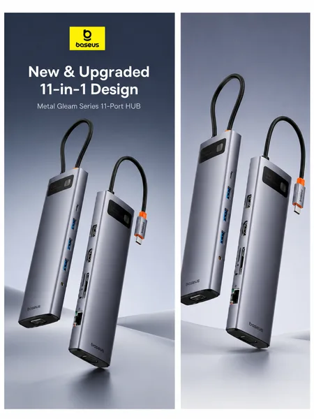 Фото товара Зарядка Hub Baseus 11in1