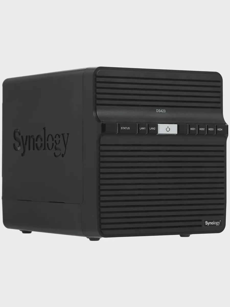 Сетевое хранилище Synology DiskStation DS423, 4 отсека — фото 1 из 8