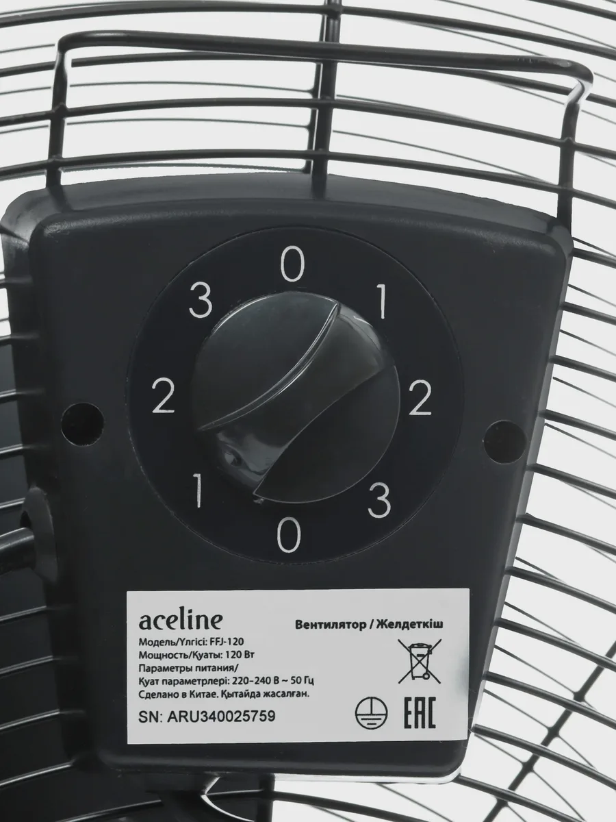 Вентилятор Aceline FFJ-120  черный — фото 5 из 8
