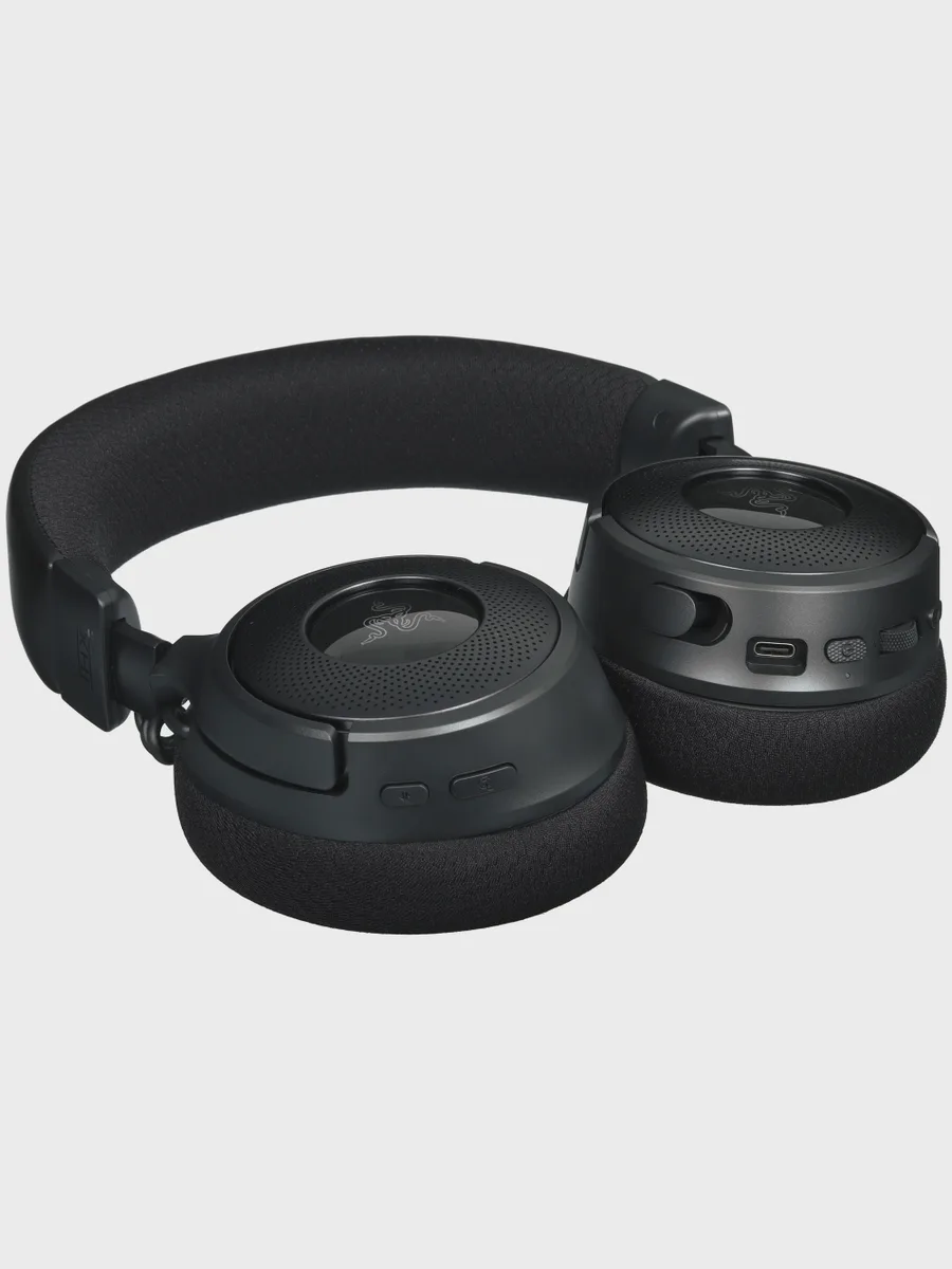 Беспроводные/проводные наушники Razer Kraken V4  игровые черный 2024 — фото 9 из 11