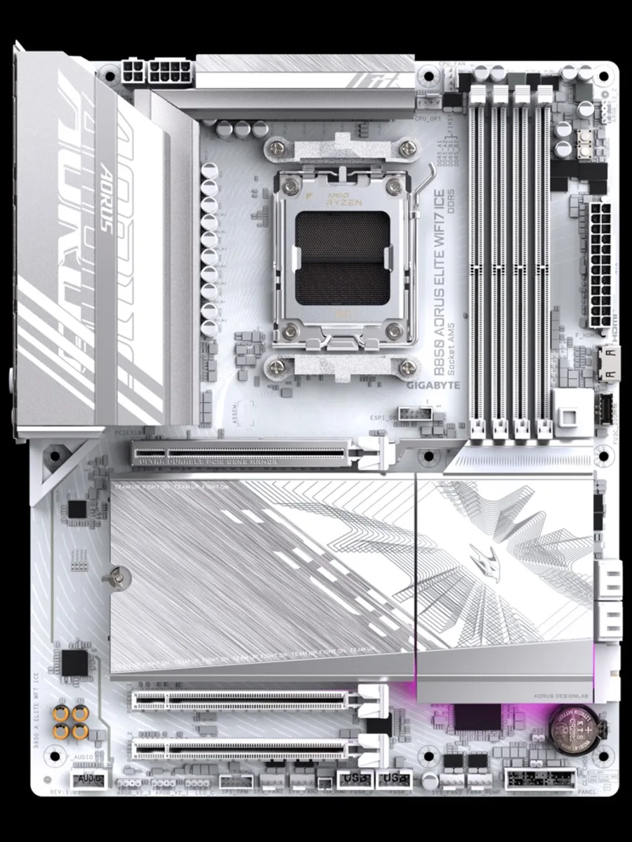 Материнская плата GIGABYTE B850 AORUS ELITE WIFI7, AM5, Standard-ATX — фото 2 из 11