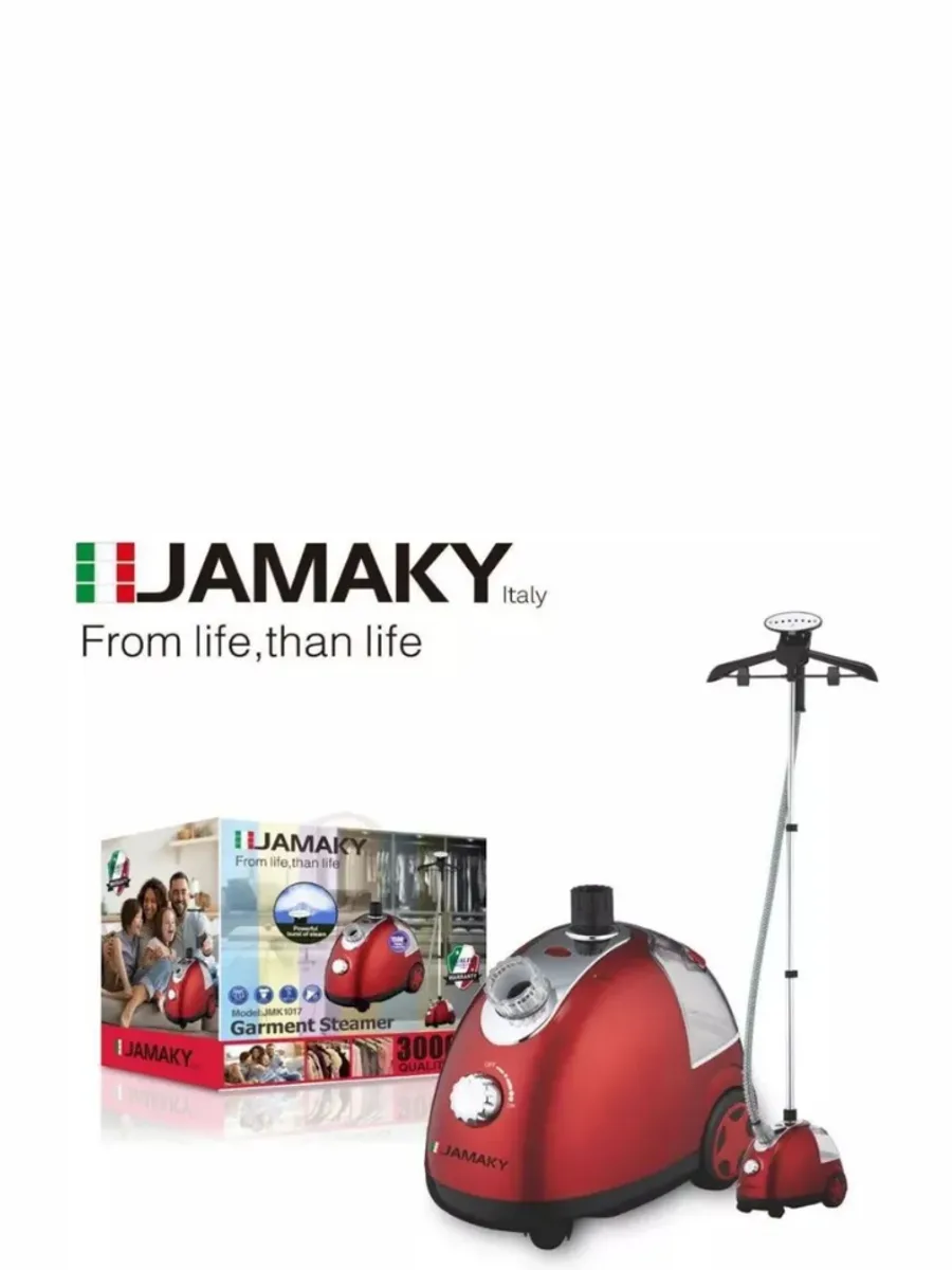 Отпариватель JAMAKY JMK1017 – мощный вертикальный парогенератор 3 в 1 — фото 1 из 1