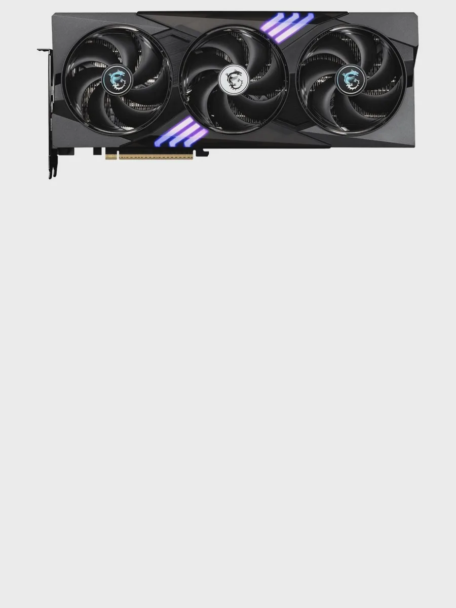 Видеокарта MSI GeForce RTX 5070 GAMING TRIO OC 12 ГБ GDDR7 2625 МГц — фото 2 из 11