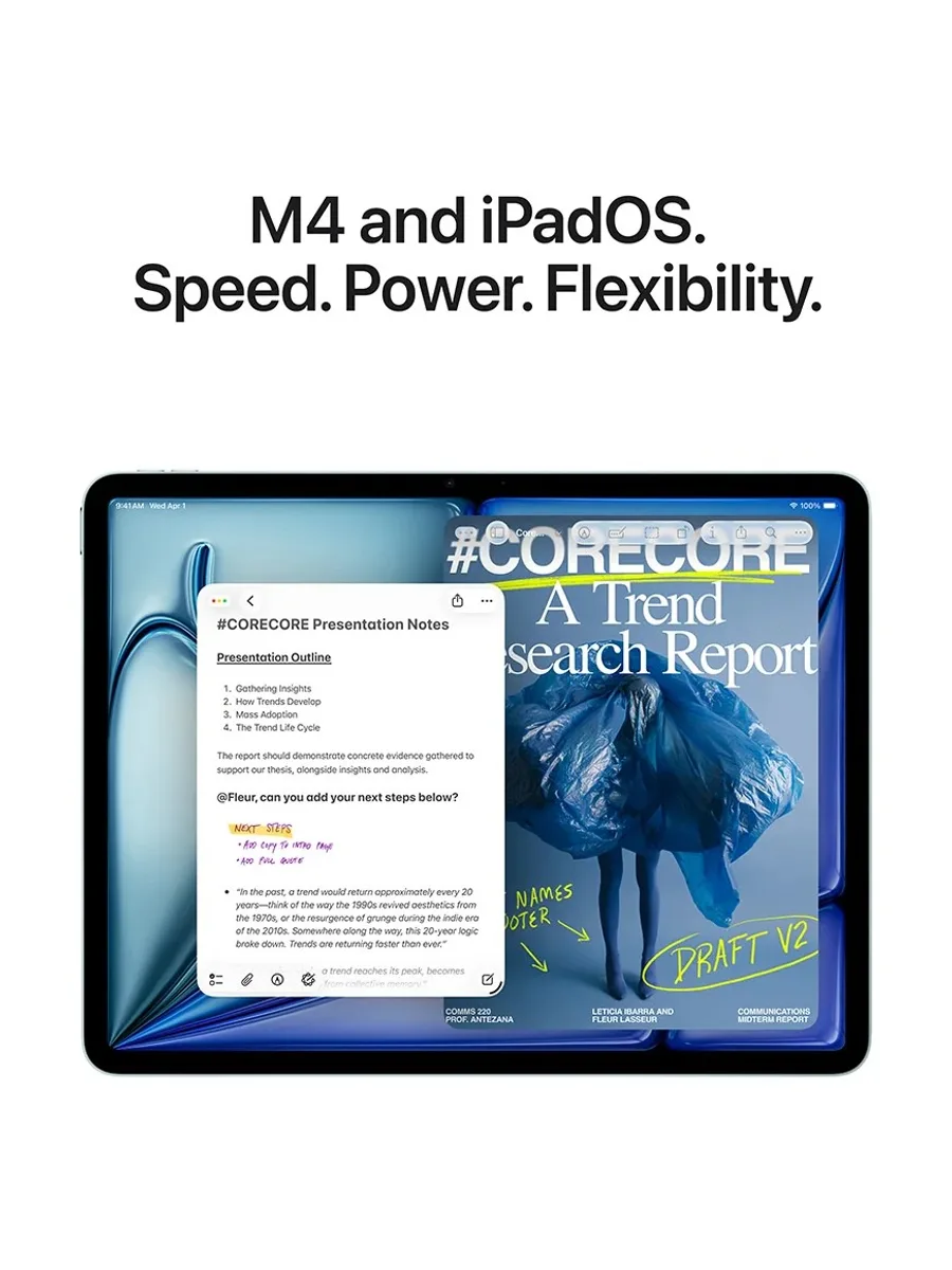 iPad Air 11-inch M4 128GB Wi-Fi BLUE (MH314) — фото 2 из 3
