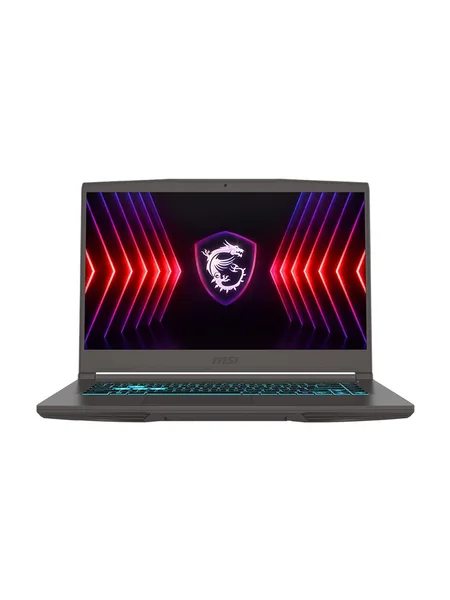 Фото товара Ноутбук MSI Thin 15 B13VE-3023US Intel Core i5-13420H(up to 4.60GHz), 16GB DDR4, 512GB SSD NVMe, NVIDIA RTX 4050 6GB, 15.6" FHD IPS 144Hz, WF, BT, Type-C, RJ45 LAN, WIN11H, клав. с подсв.ENG-RUS,серый