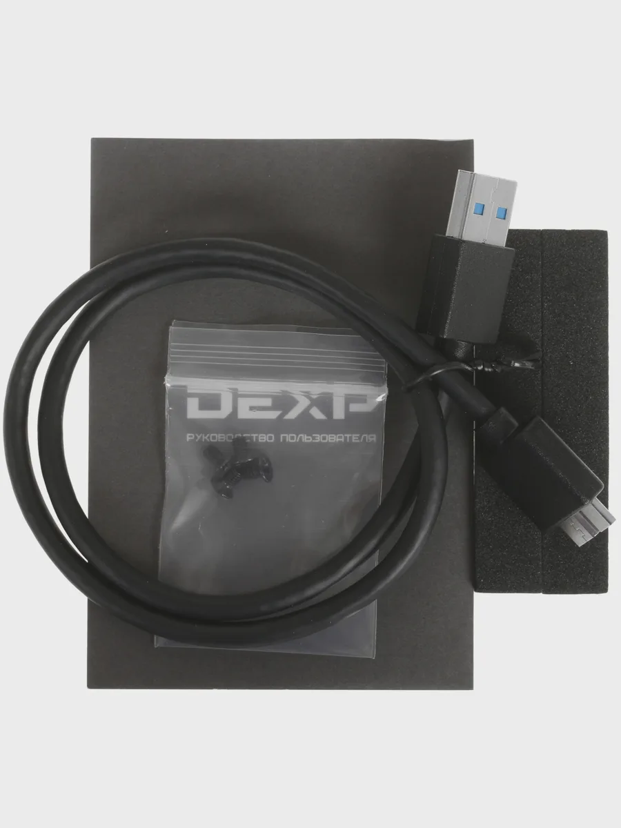 2.5" Внешний бокс DEXP HD303 USB 3.2 Gen 1 Type-A — фото 6 из 8