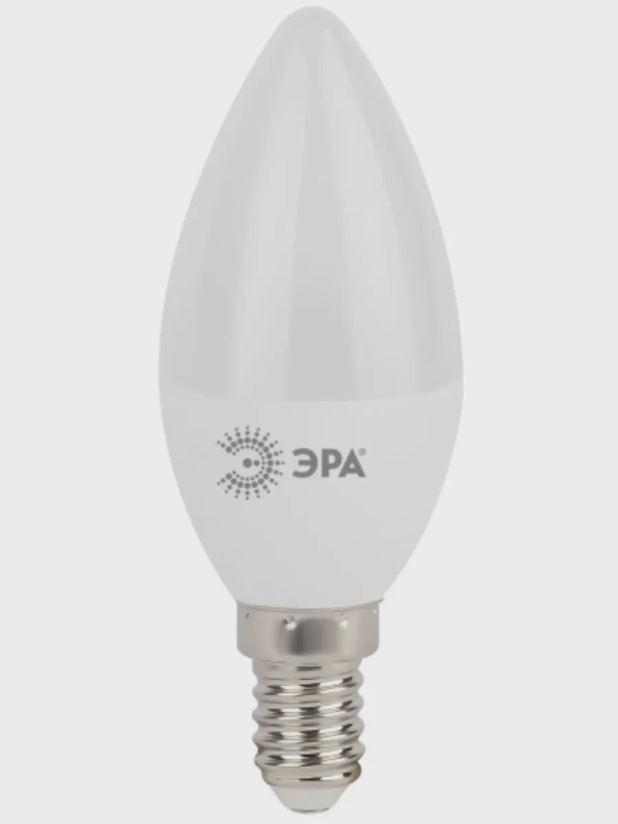 Лампа светодиодная ЭРА LED smd B35-7w-827-E14 — фото 5 из 7