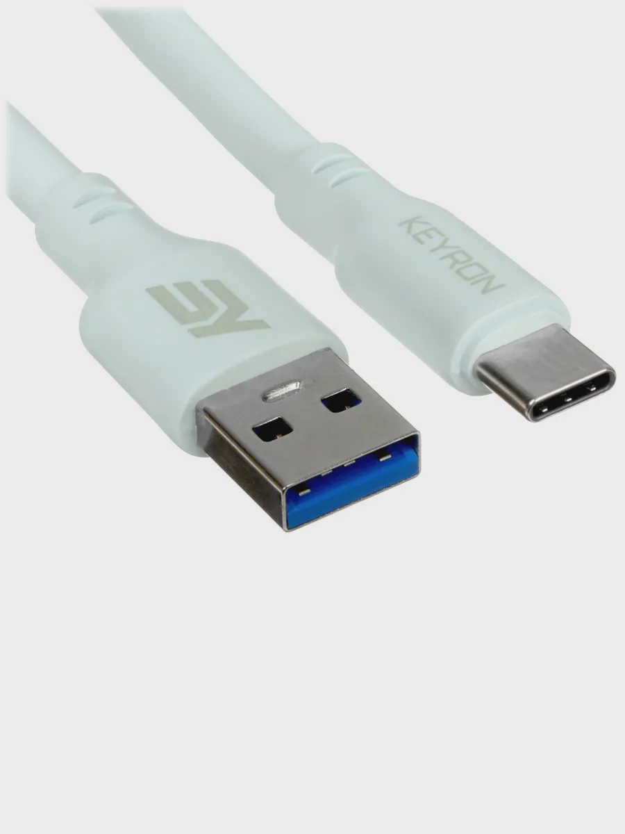 Кабель KEYRON USB Type-C - USB Type-A, 1.5 м [IET2023C03-C-A ] 1 шт — фото 6 из 9