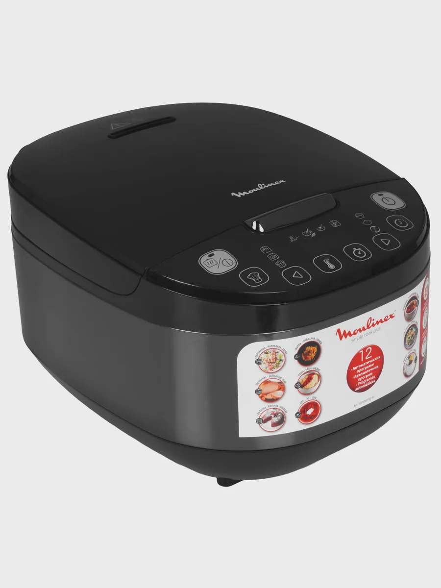 Мультиварка Moulinex Simply cook MK622832 черный — фото 2 из 11