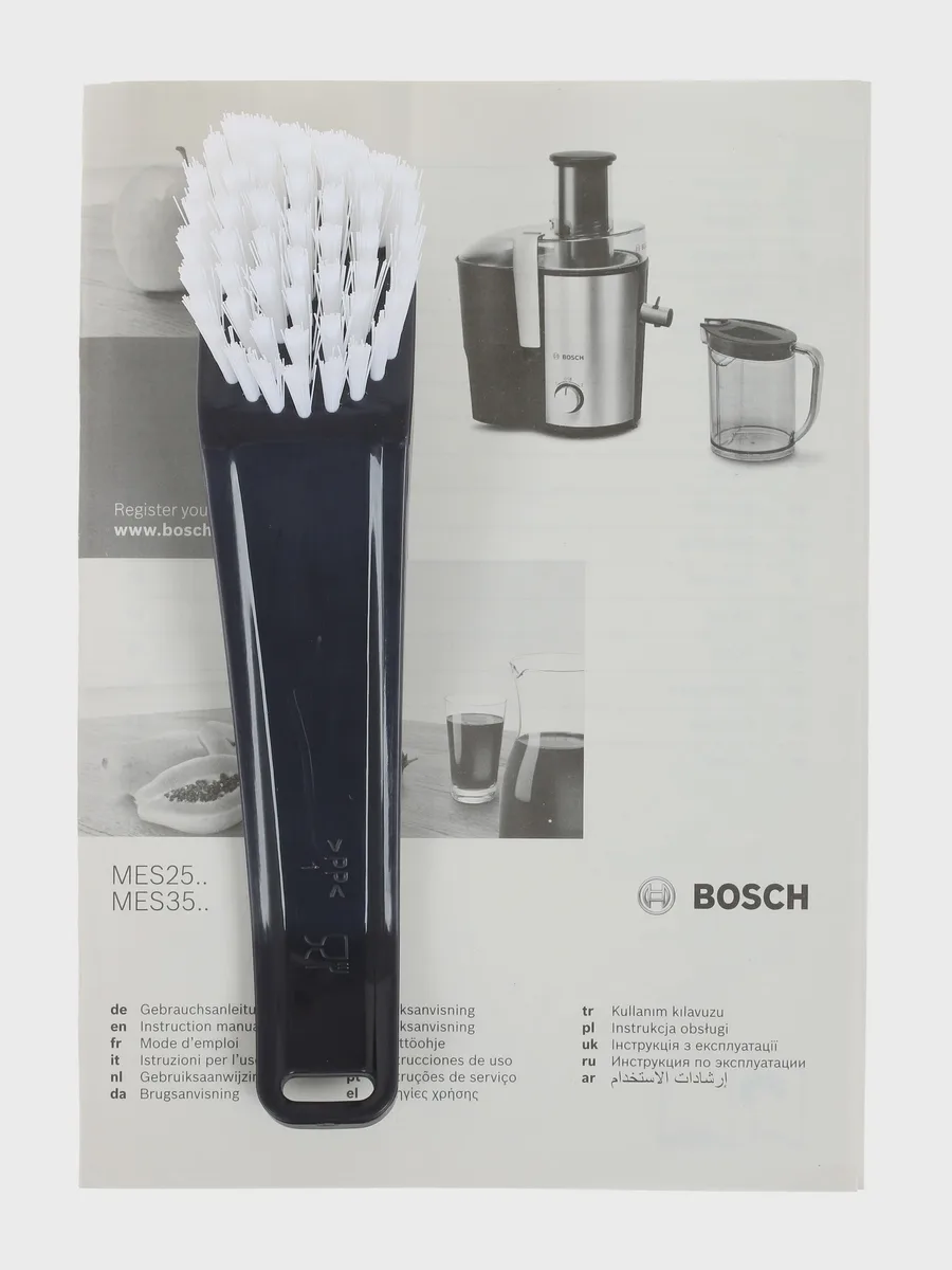 Соковыжималка электрическая Bosch VitaJuice 3 MES3500, 700 Вт — фото 7 из 8