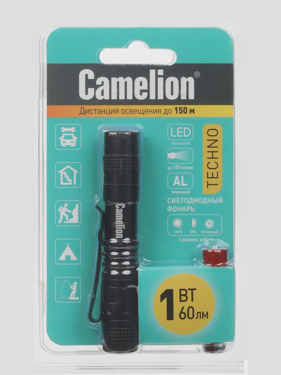Фонарь Camelion LED51516 — фото 9 из 9