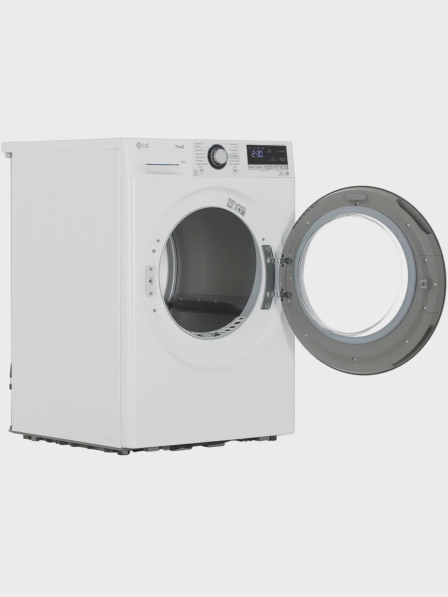 Сушильная машина LG DC90V3V6W белый — фото 7 из 11