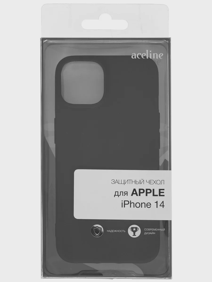 Накладка  Aceline - Apple iPhone 14 черный — фото 6 из 6