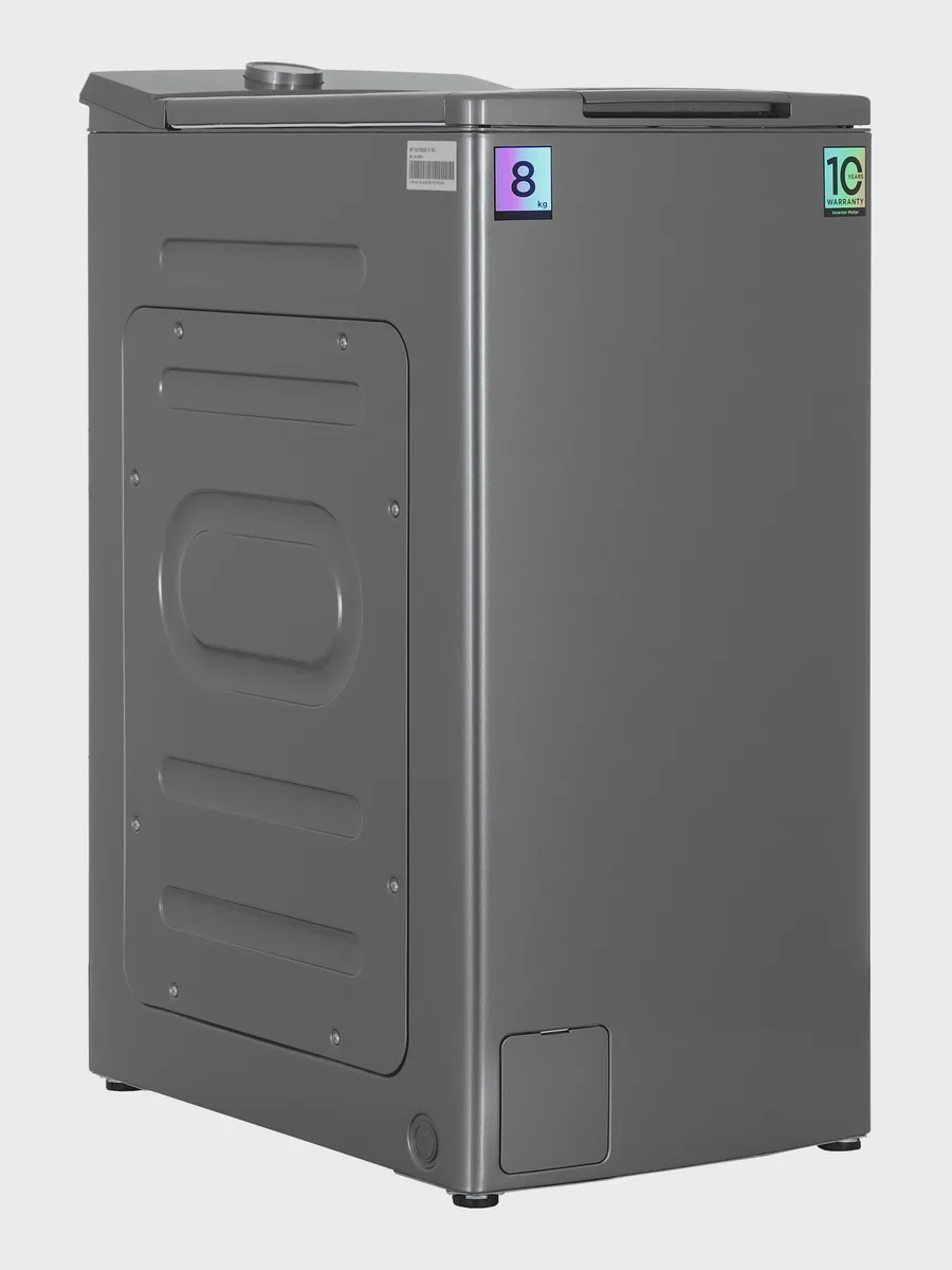 Стиральная машина Midea MF100T80BS/S-RU серый — фото 4 из 11
