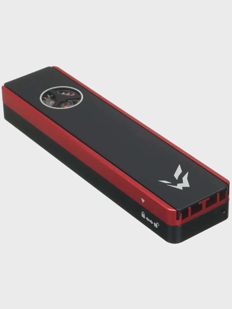M.2 Внешний бокс ARDOR GAMING M2 Arctic Red USB 3.2 Gen 2 Type-C — фото 3 из 8