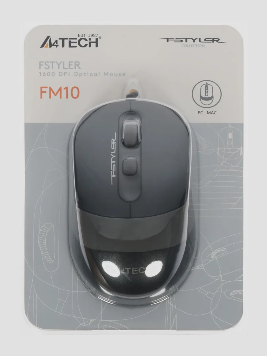 Мышь проводная A4Tech Fstyler FM10 — фото 8 из 8