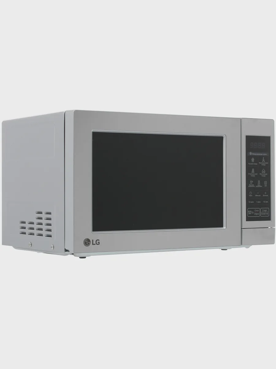 Микроволновая печь LG MS2044V серебристый — фото 3 из 11