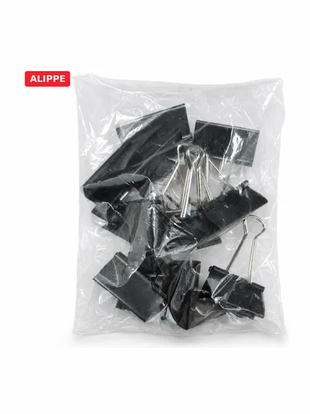 Фото товара Зажимы для бумаг Binder Clips 41 мм, черные без упаковки