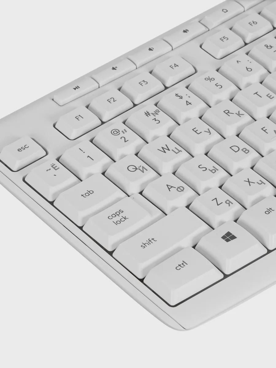 Клавиатура+мышь Logitech Combo MK295 White USB — фото 4 из 11