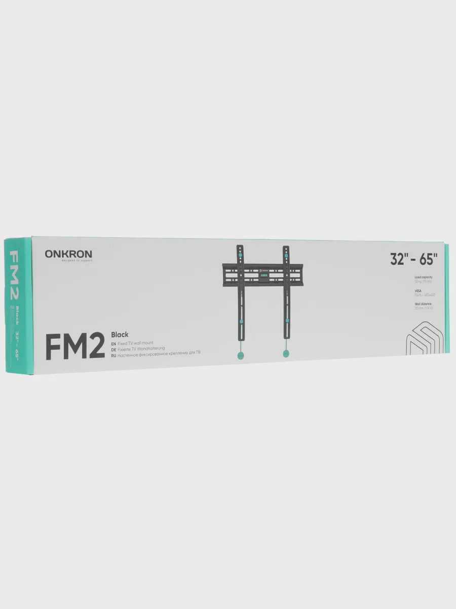 Кронштейн для ТВ ONKRON FM2 черный — фото 7 из 11