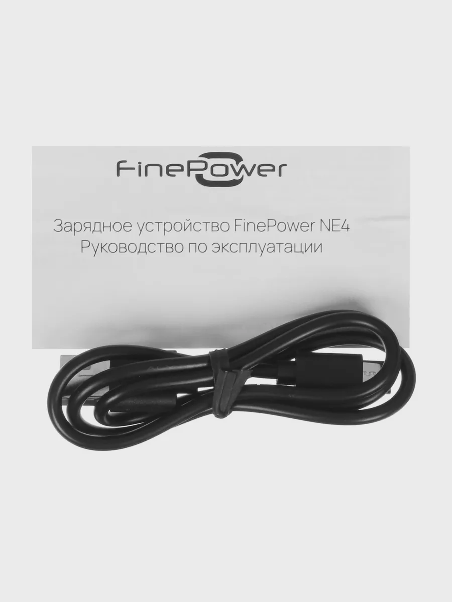 Зарядное устройство FinePower NE4 + 4 x AA 2600 мА*ч — фото 5 из 7