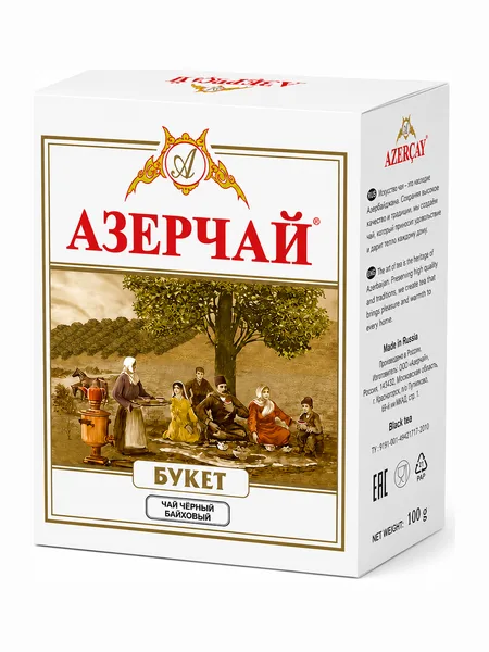 Фото товара Чай Азерчай Букет чёрный байховый