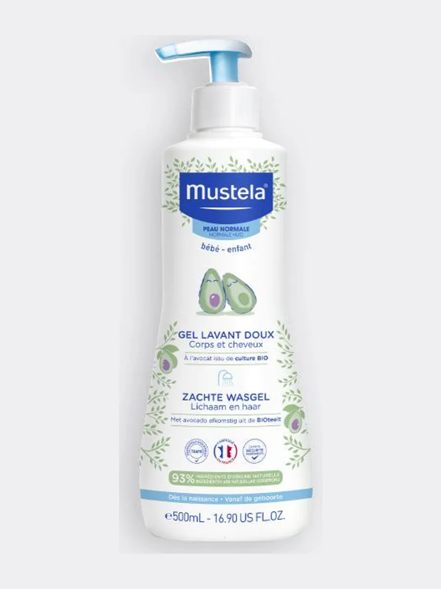 Масло очищающее для купания Mustela 500мл — фото 1 из 1