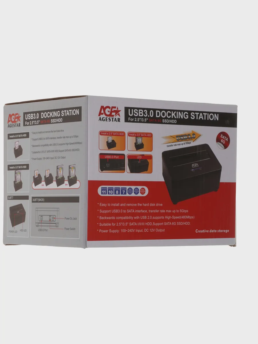 Док-станция для накопителей AgeStar 3UBT7 — фото 8 из 8