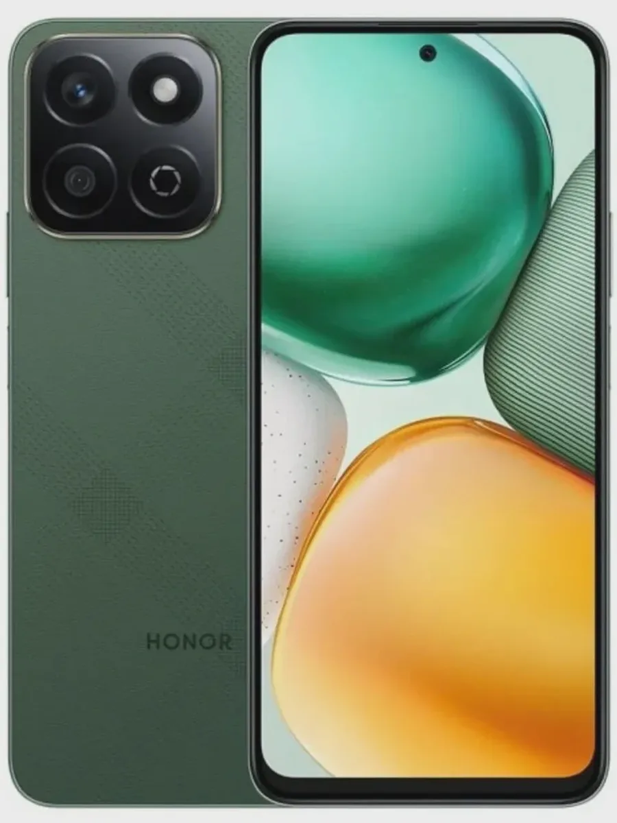 Смартфон Honor X7C 6G+128G Forest Green — фото 2 из 4
