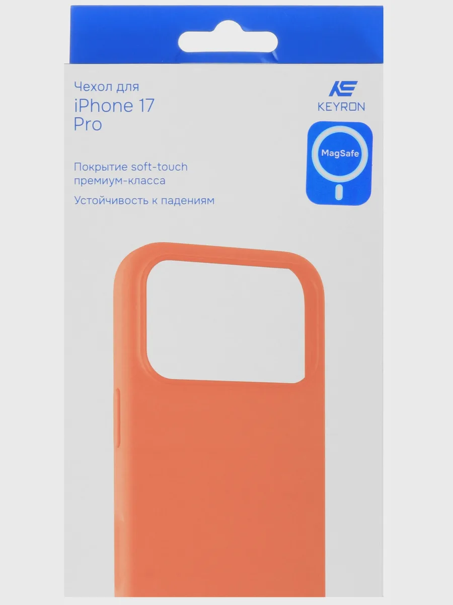 Накладка  KEYRON - Apple iPhone 17 Pro красный — фото 6 из 6