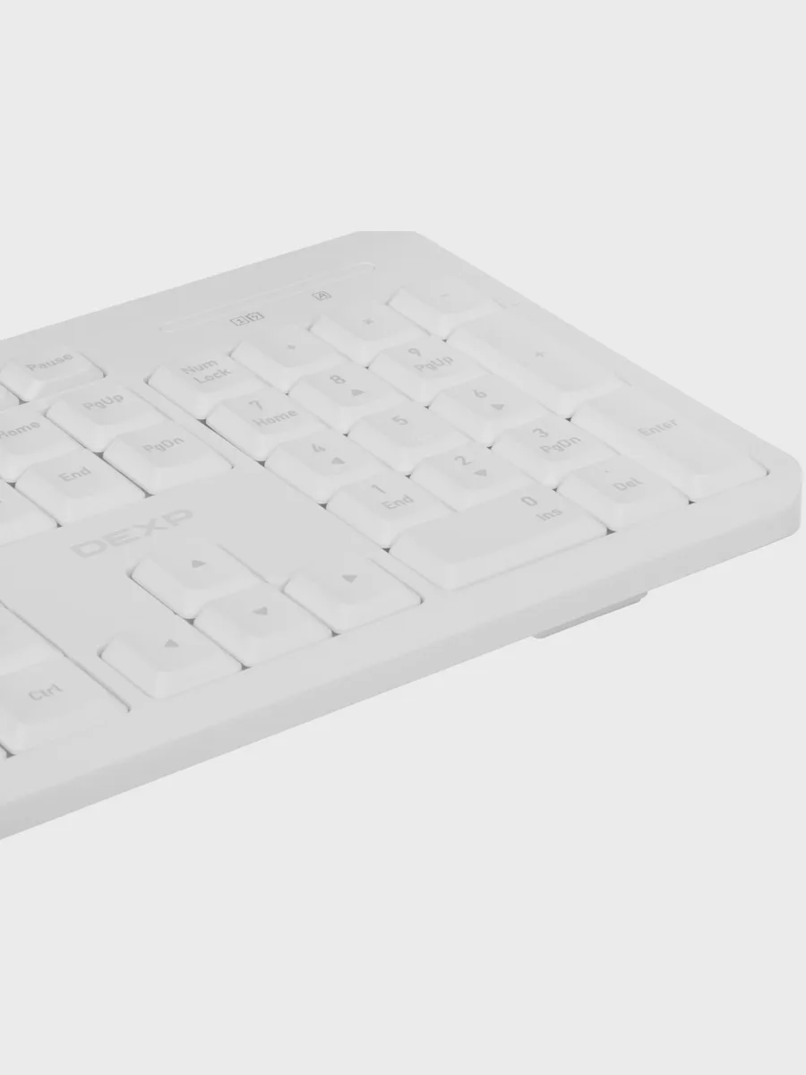 Клавиатура+мышь DEXP DKM-104WS USB Type-A, радиоканал — фото 7 из 11