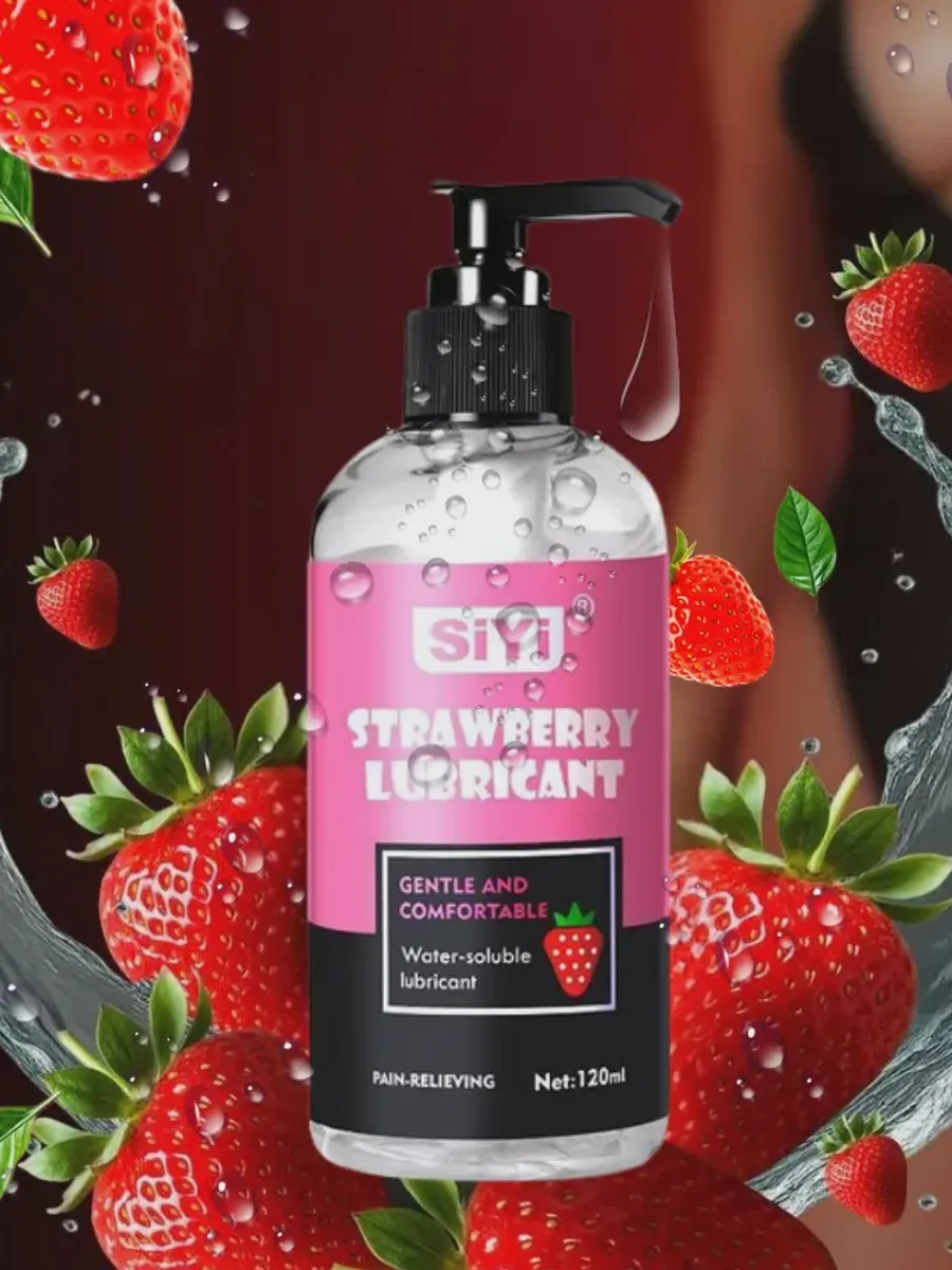 Лубрикант от SiYi - Strawberry (120 мл) — фото 2 из 2