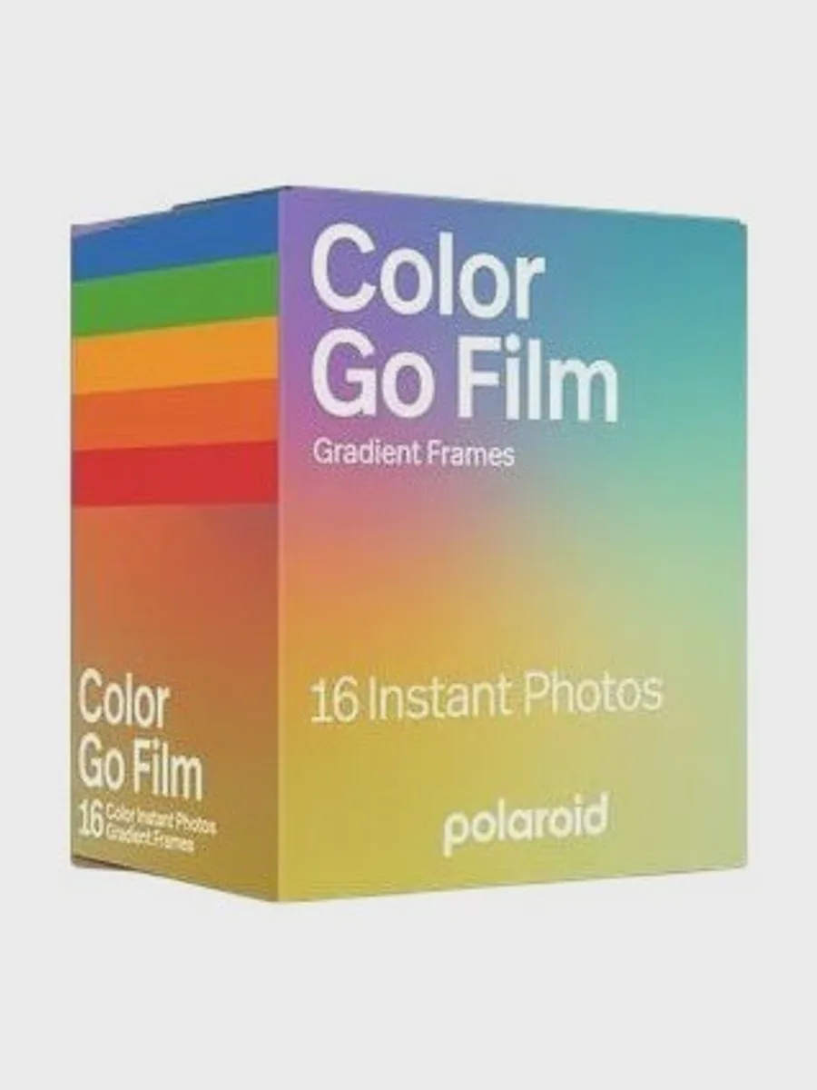 Картридж для моментальной печати Polaroid Go Color Film Double Pack - Gradient Frames 16 ш — фото 4 из 4