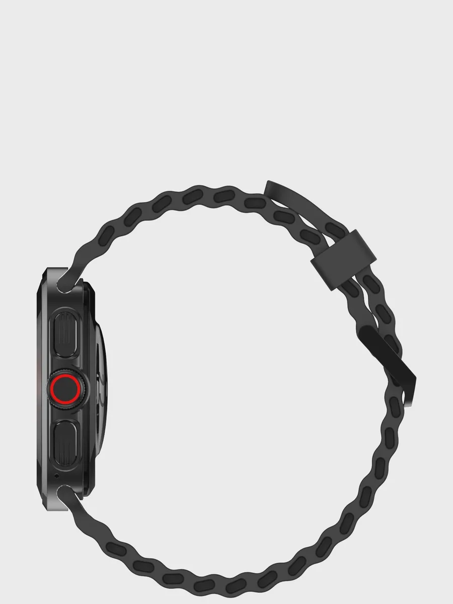 Смарт-часы Tecno Watch Neo, оранжевый ремешок — фото 5 из 11