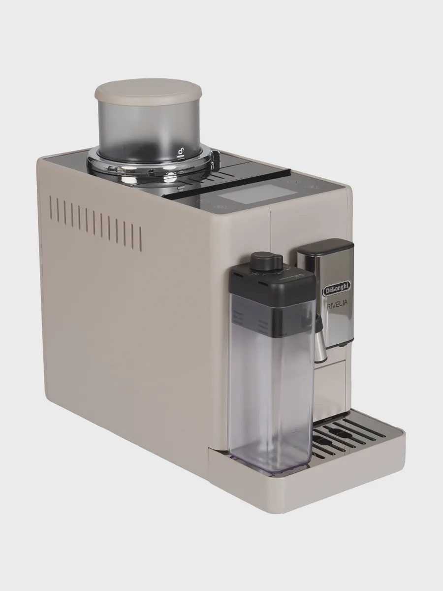 Кофемашина автоматическая DeLonghi Rivelia Perfetto EXAM440.55.BG бежевый — фото 9 из 11