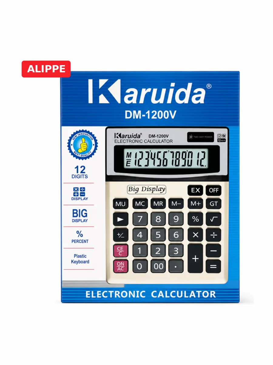 Калькулятор Kariuda DM-1200V — фото 2 из 3