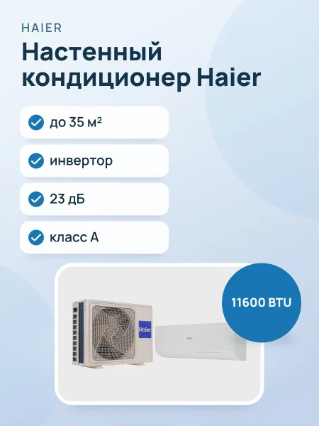 Фото товара Кондиционер  Haier HSU-12HRDN303/R3(DB) настенный