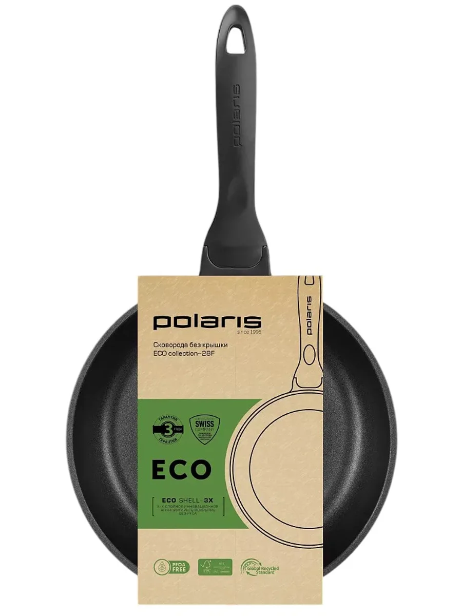 Сковорода Polaris ECO collection-28F 28 см — фото 9 из 11