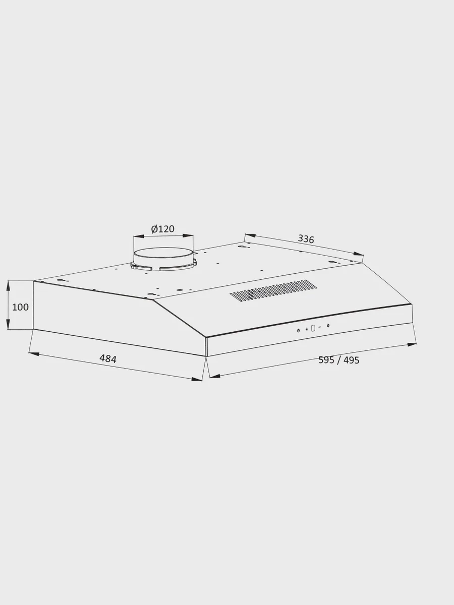Вытяжка DEXP SH50-SVF белый/белый — фото 10 из 10