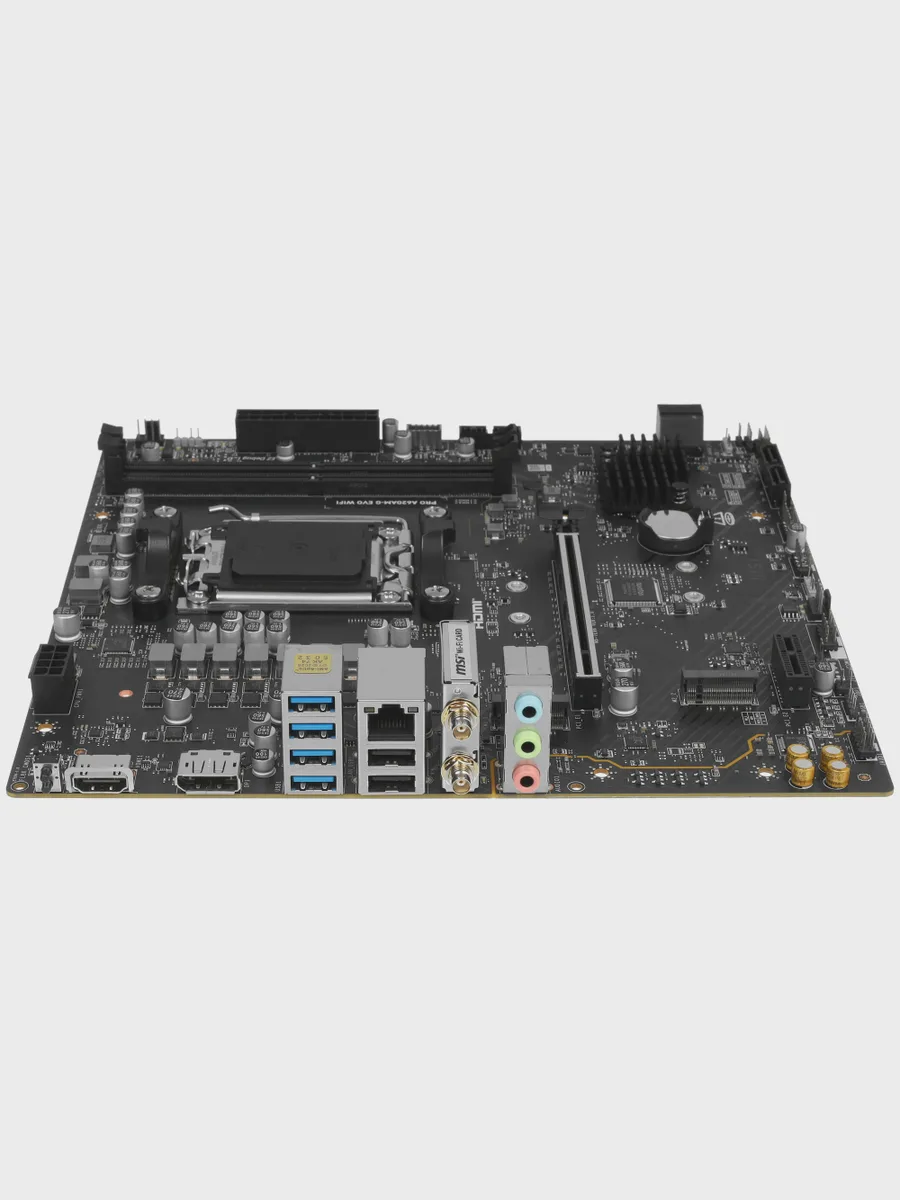 Материнская плата MSI PRO A620AM-G EVO WIFI, AM5, Micro-ATX — фото 3 из 8
