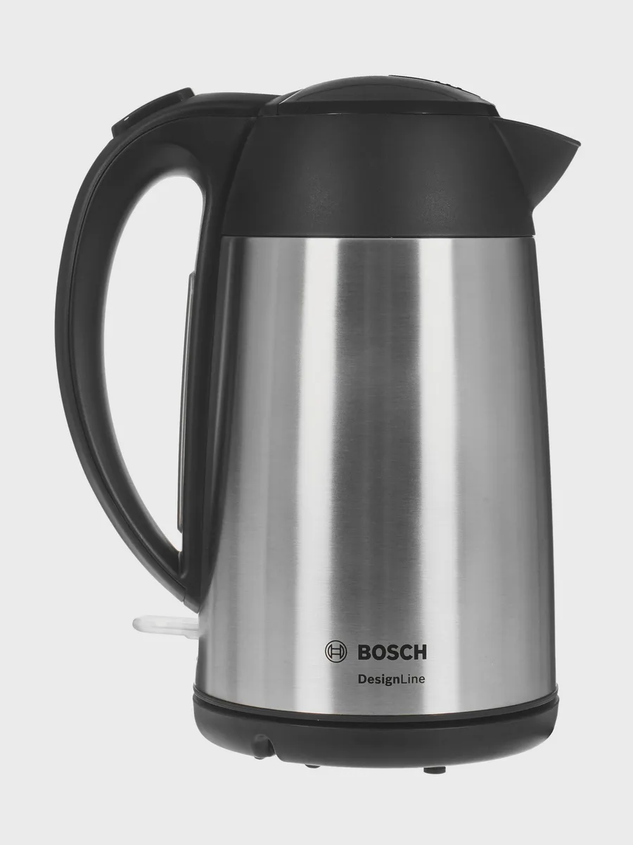 Электрочайник Bosch TWK 3P420, серебристый, 1.7 л, 2400 Вт — фото 3 из 11