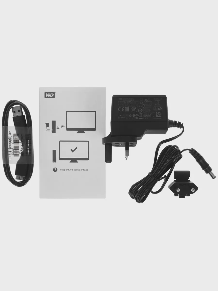 3.5" Внешний HDD WD Elements Desktop [WDBWLG0140HBK-EESN] 14 ТБ USB 3.2 Gen 1 Type-A — фото 6 из 7