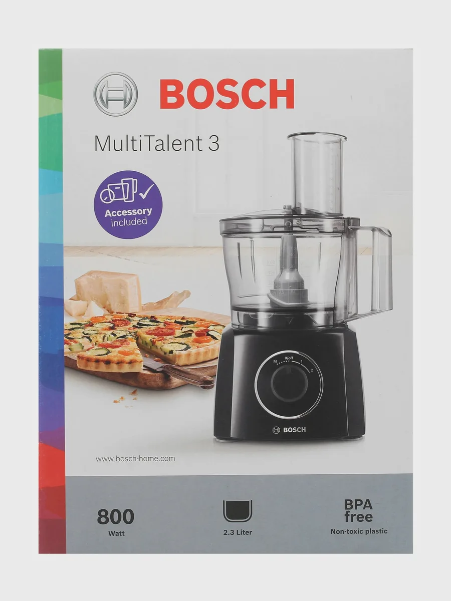 Кухонный комбайн Bosch MCM 3201B черный — фото 10 из 11